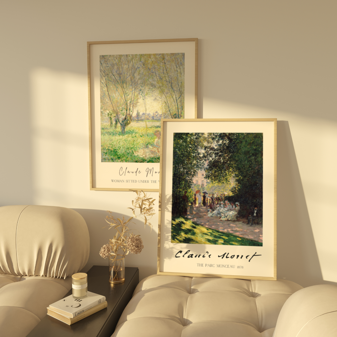 Monet Set 3 Poster 50x70cm