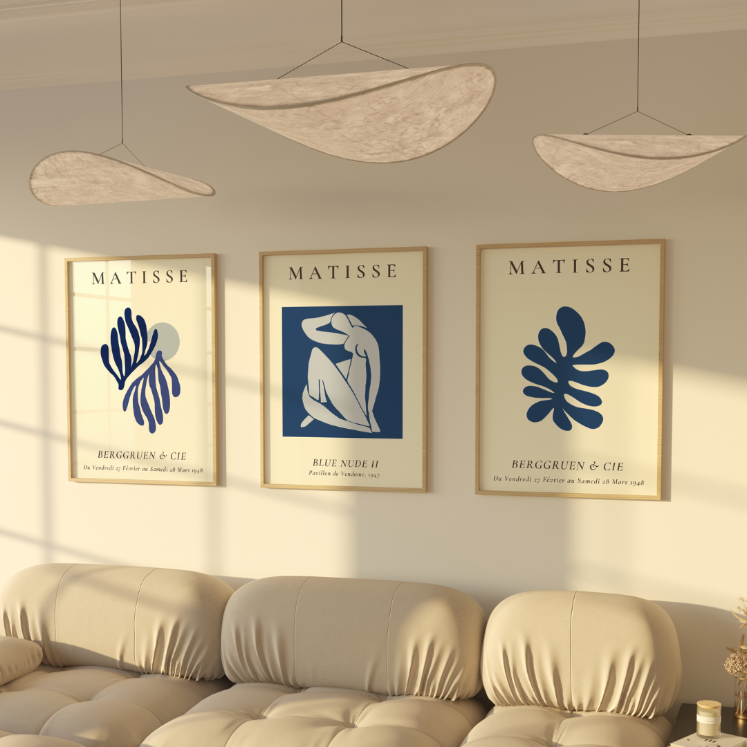 Matisse Blau 3 Poster 50x70cm