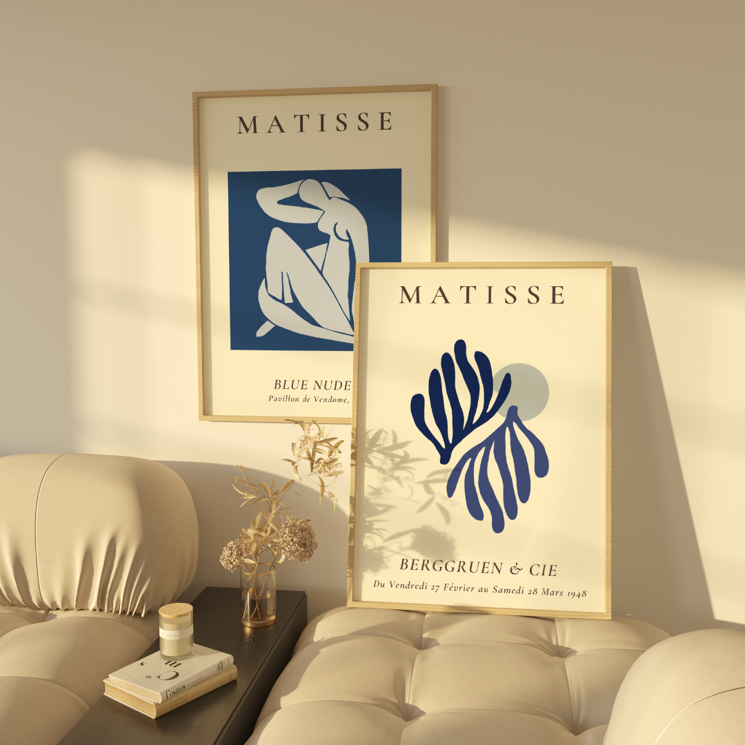Matisse Blau 3 Poster 50x70cm