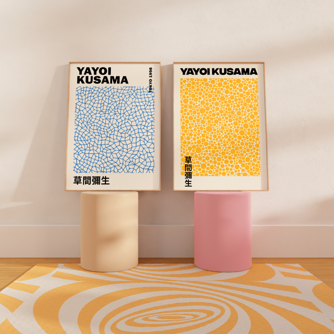 Yayoi Kusama 3 Poster 50x70cm