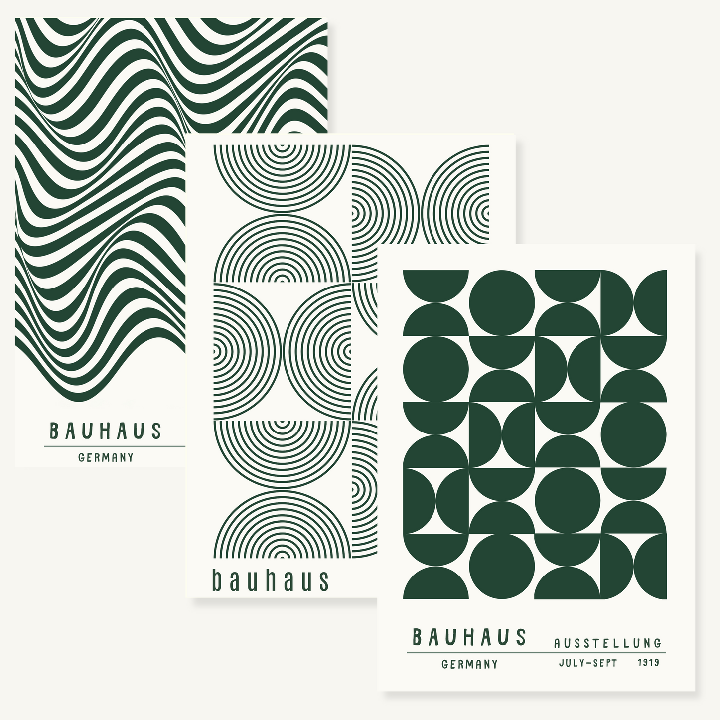 Bauhaus 3 Poster 50x70cm