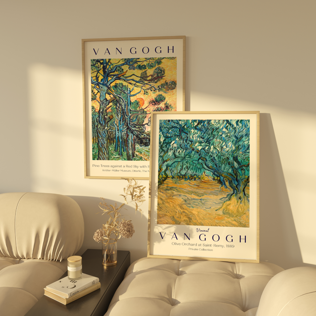 Van Gogh 3 Posters 50x70cm