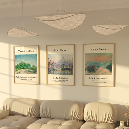 Monet 3 Posters 50x70cm