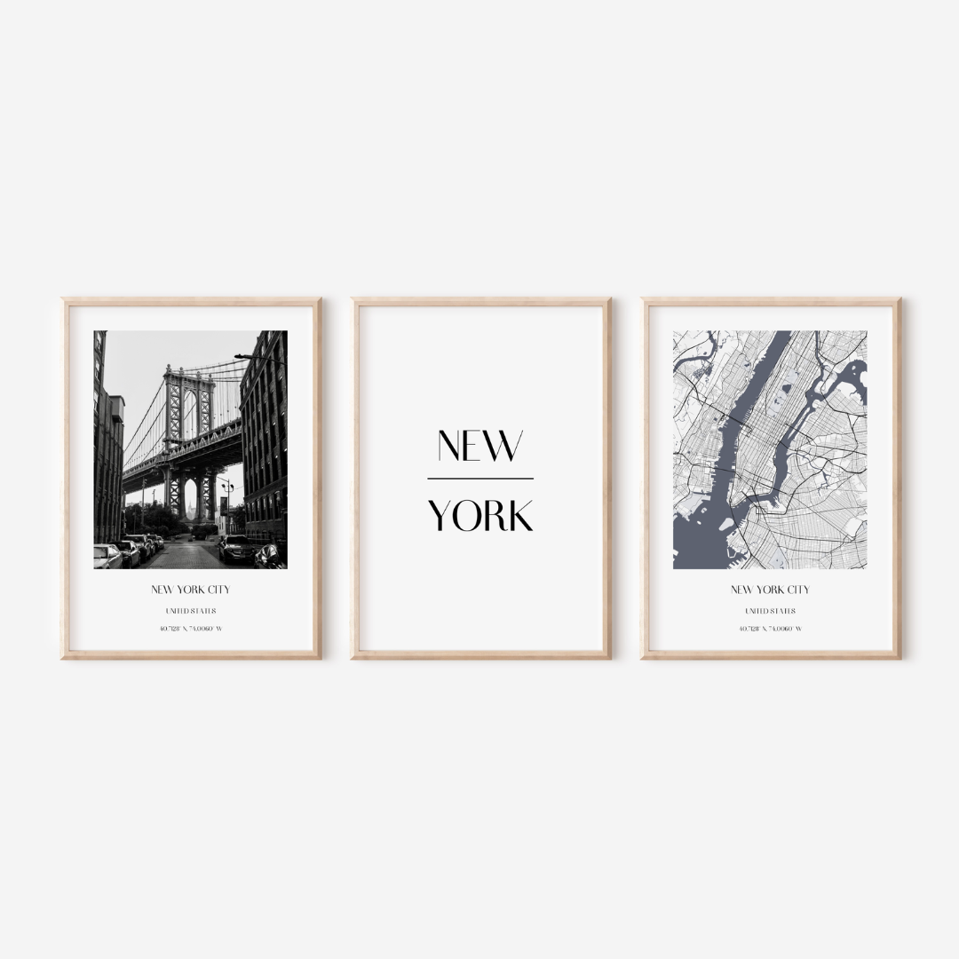 New York 3 Poster 50x70cm