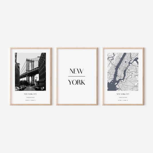 New York 3 Poster 50x70cm