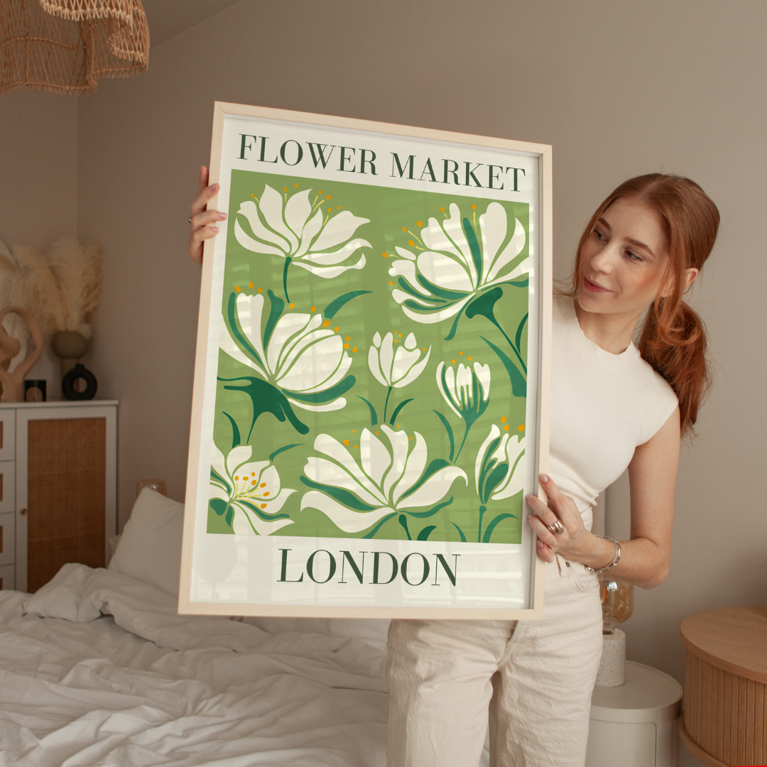 Flower Market 3 Affiches 50x70cm