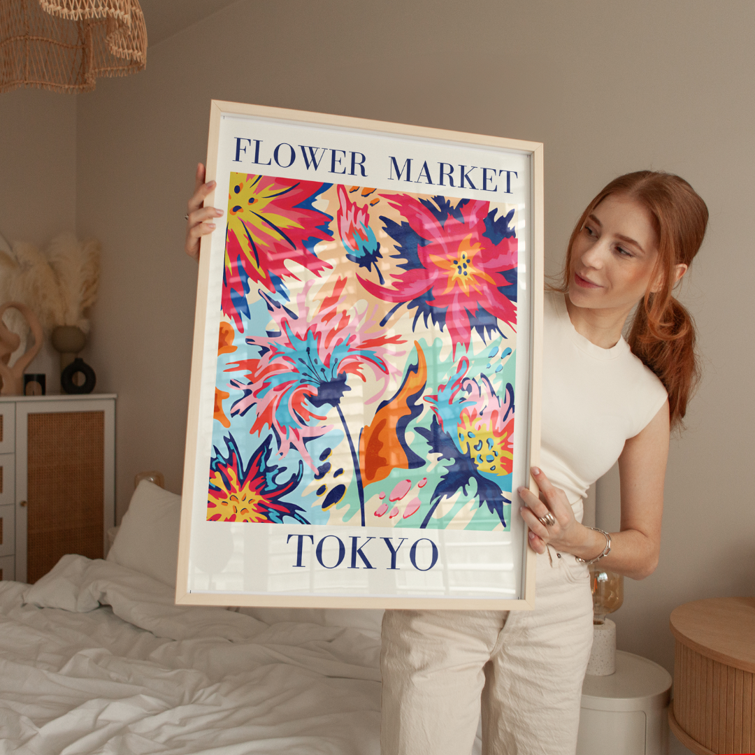 Flower Market 3 Affiches 50x70cm