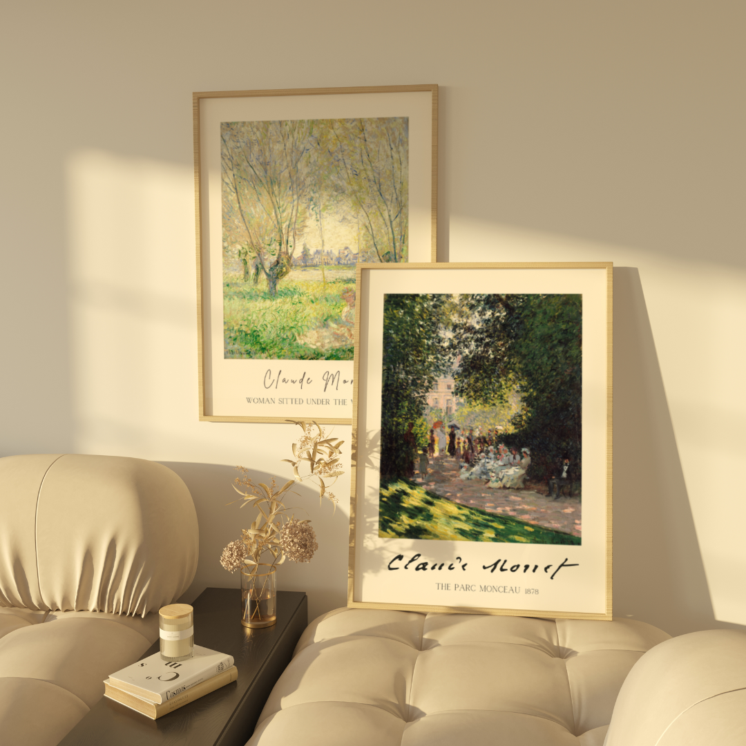 Monet Set 3 Posters 50x70cm