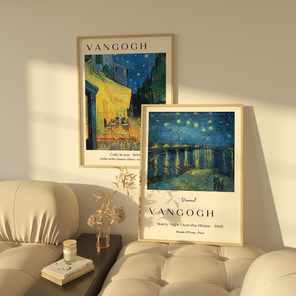 Van Gogh 3 Posters 50x70cm