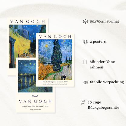 Van Gogh 3 Poster 50x70cm