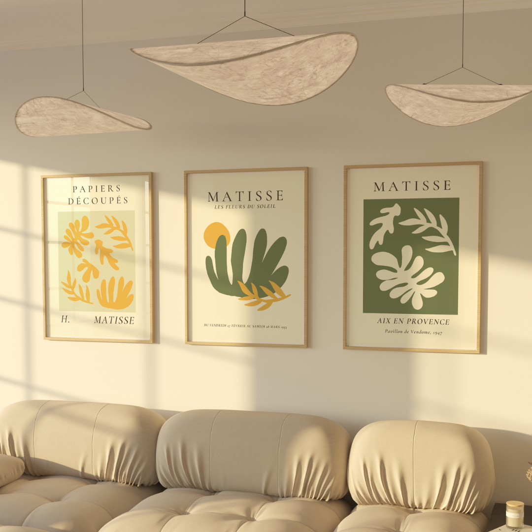 Matisse 3 Posters 50x70cm