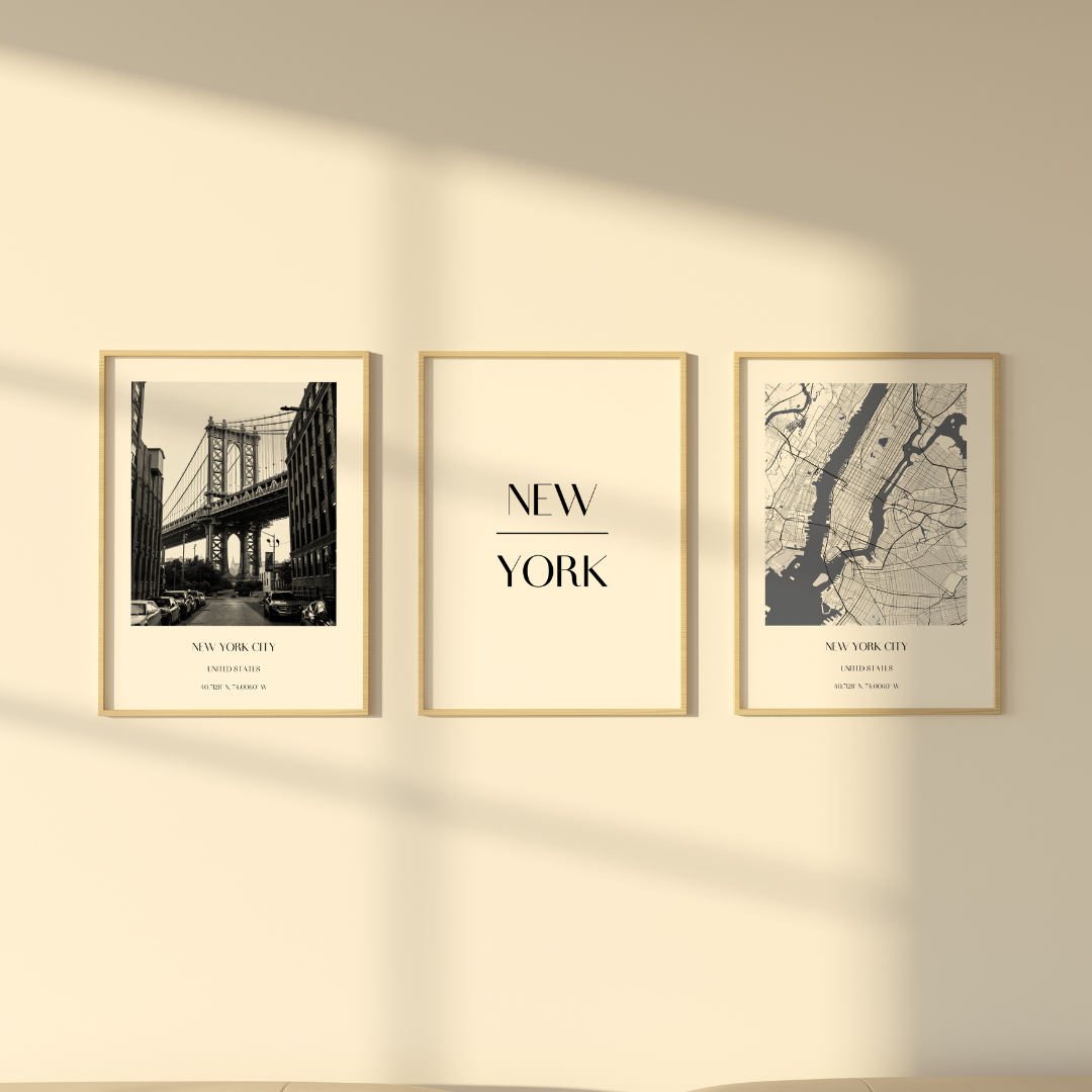 New York 3 Poster 50x70cm