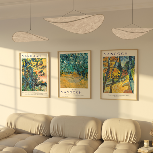 Van Gogh 3 Posters 50x70cm