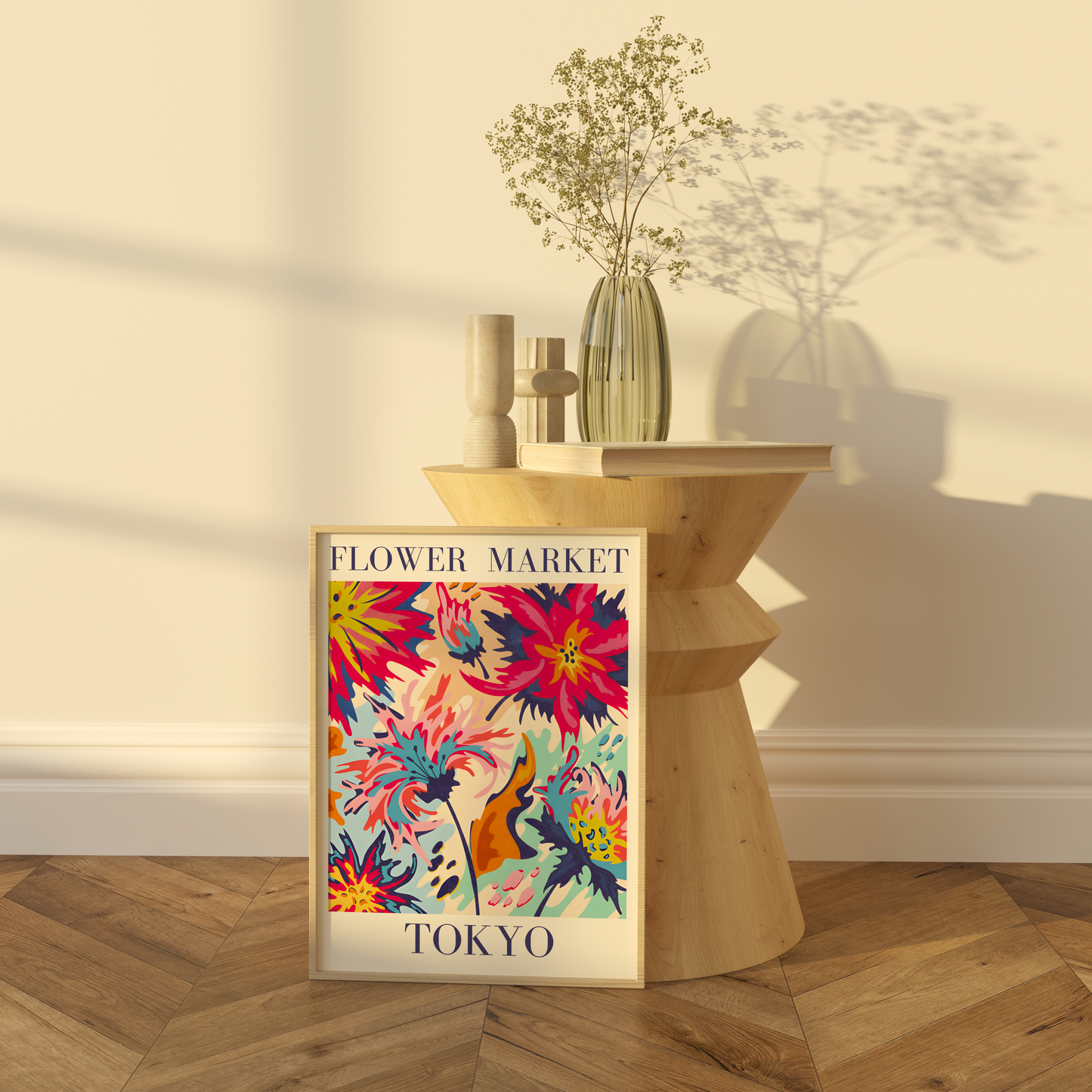 Flower Market Poster